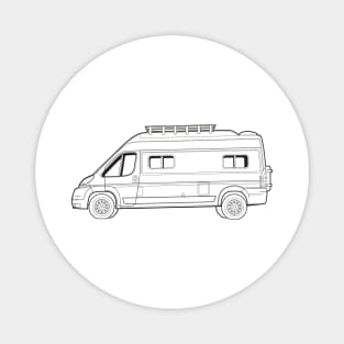 Camper Van Magnet